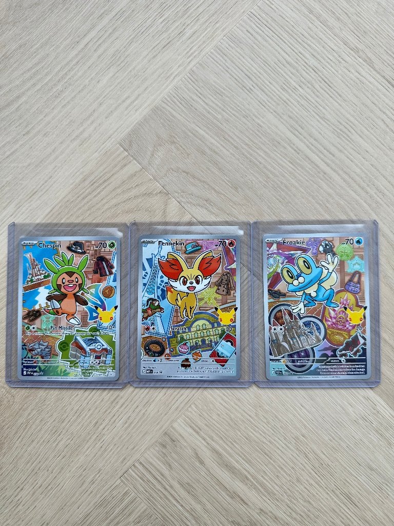 Pokémon First Partner Series 3 Promo kaarten, Ophalen, Zo goed als nieuw, Meerdere kaarten