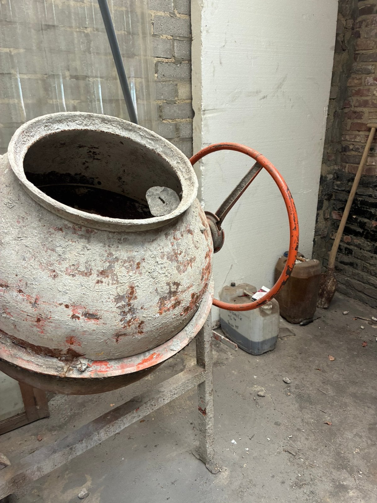 Betonmolen, Doe-het-zelf en Verbouw, Betonmolens, Ophalen of Verzenden, Gebruikt