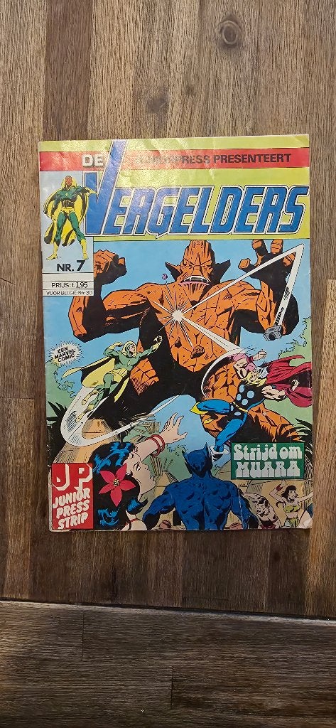 Junior press de Vergelders nummer 7, Eén comic, Ophalen of Verzenden, Gelezen, Europa