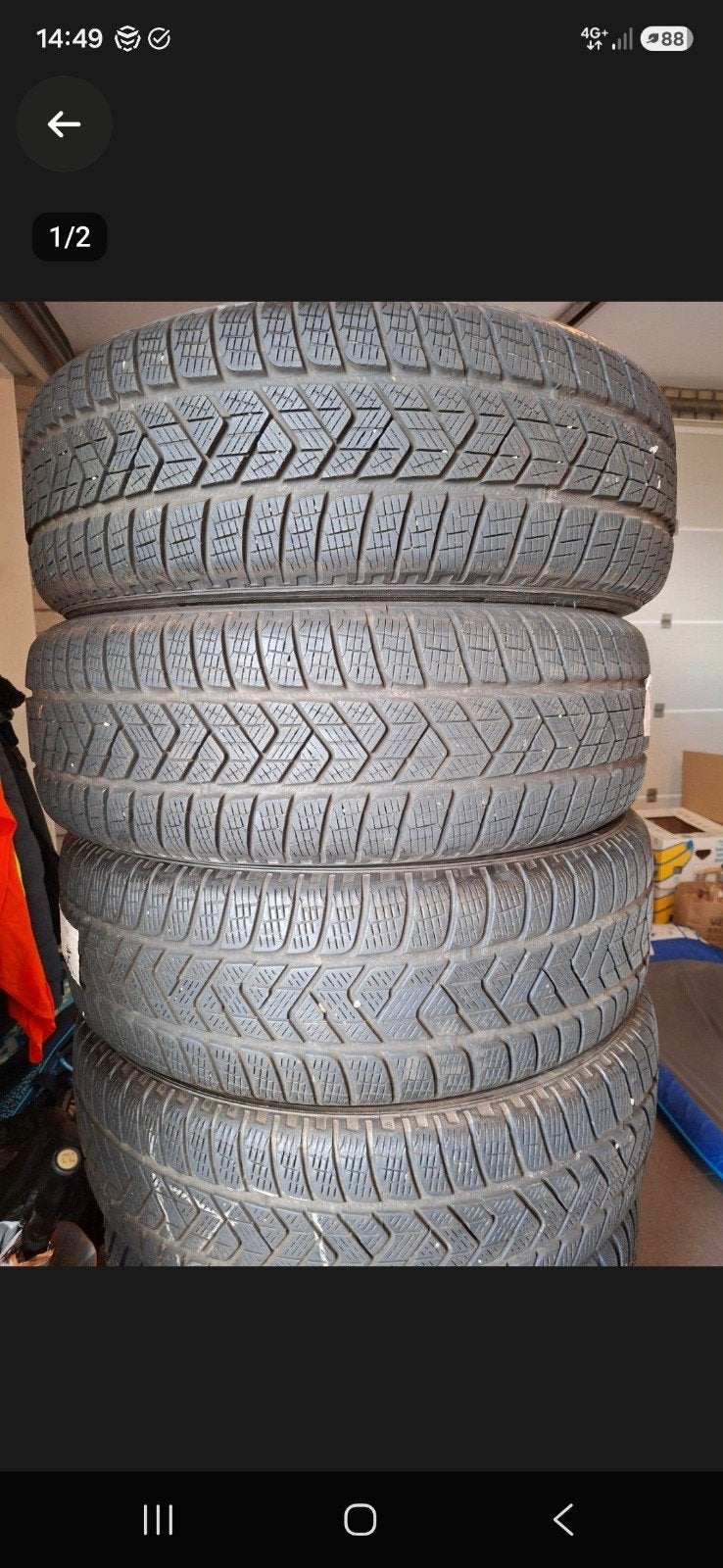 Winterbanden 4x Pirelli 215/65 R17