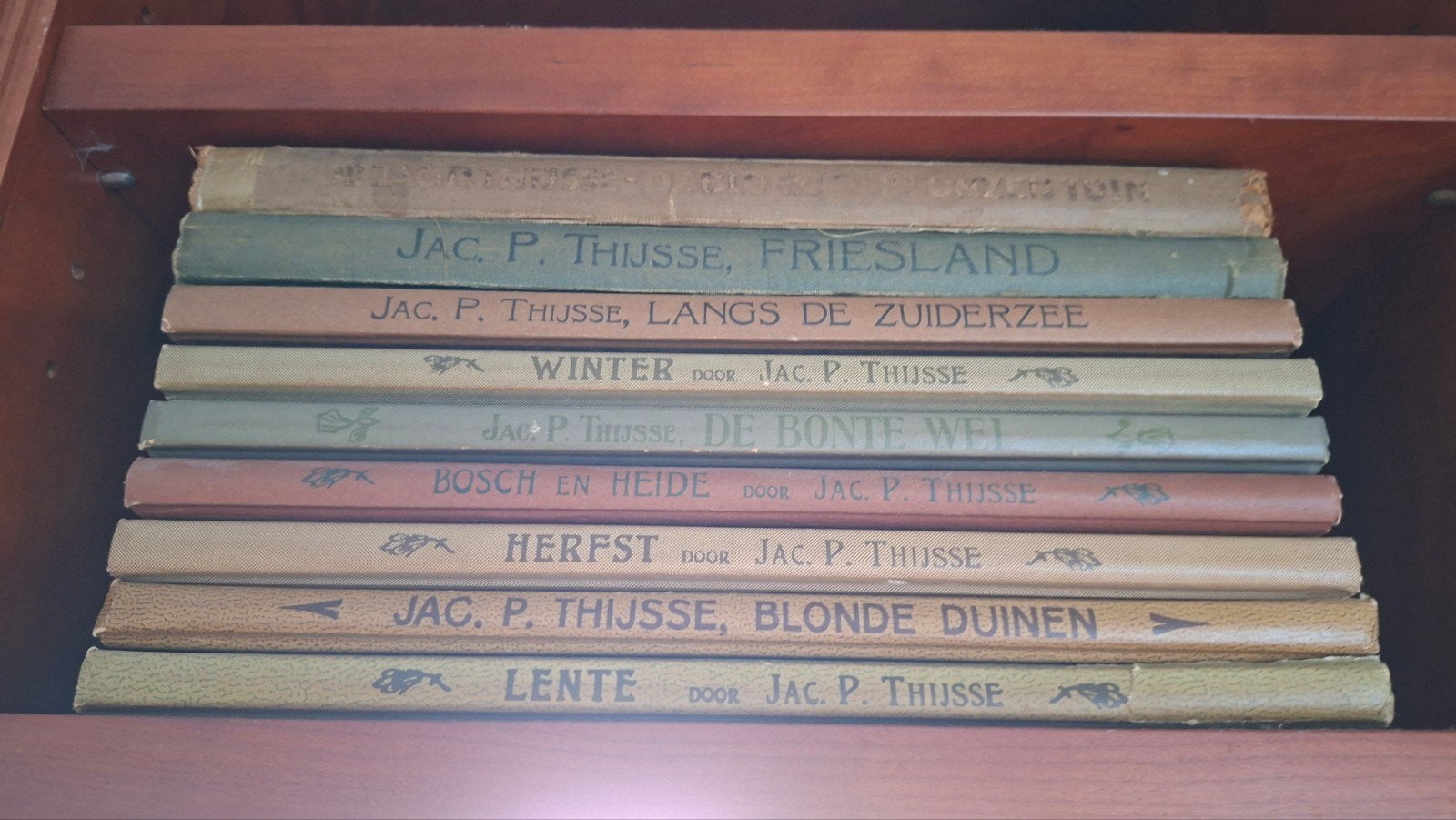 Jac. P. Thijsse - Complete serie natuurboeken, Boeken, Ophalen of Verzenden, Gelezen, Natuur algemeen, Jac. P. Thijsse