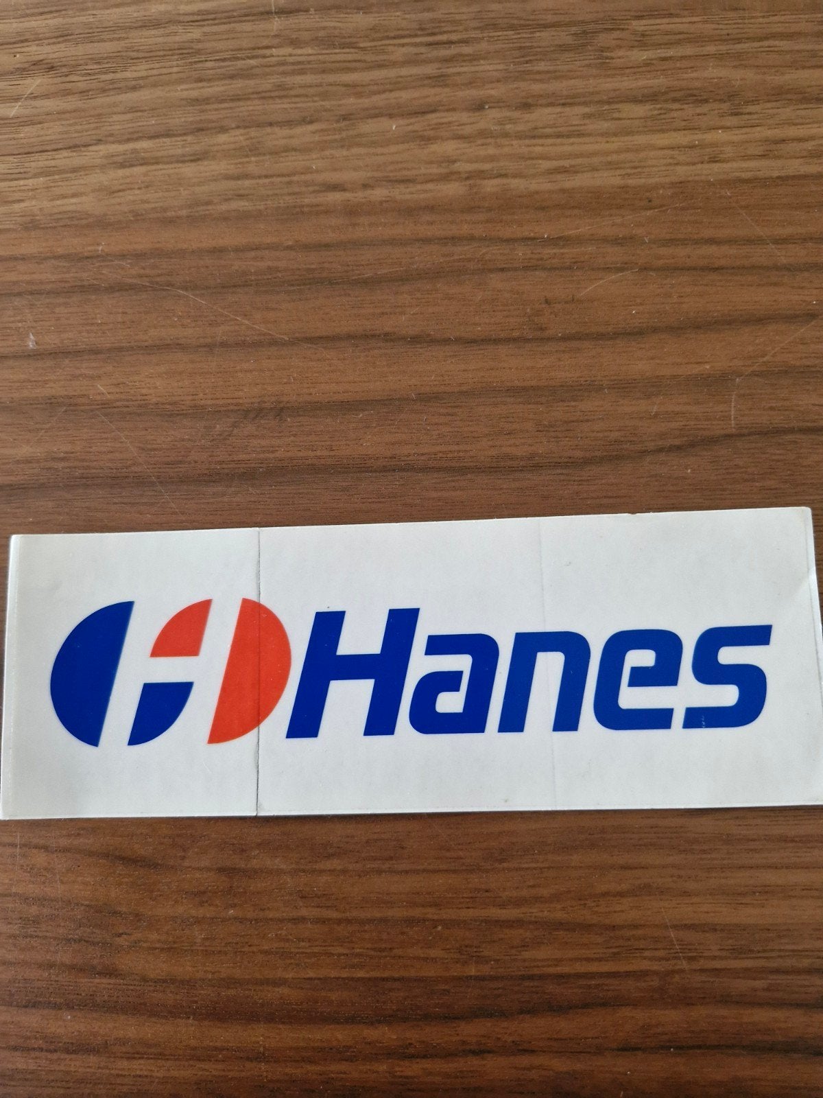 10285 Hanes sticker, Ophalen of Verzenden, Gebruikt, Sticker