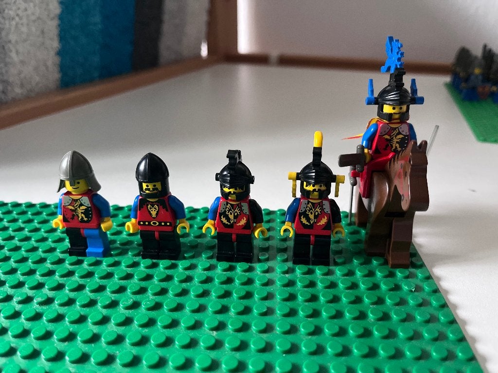 Lego ridders, Lego, Ophalen of Verzenden, Zo goed als nieuw, Minifiguur