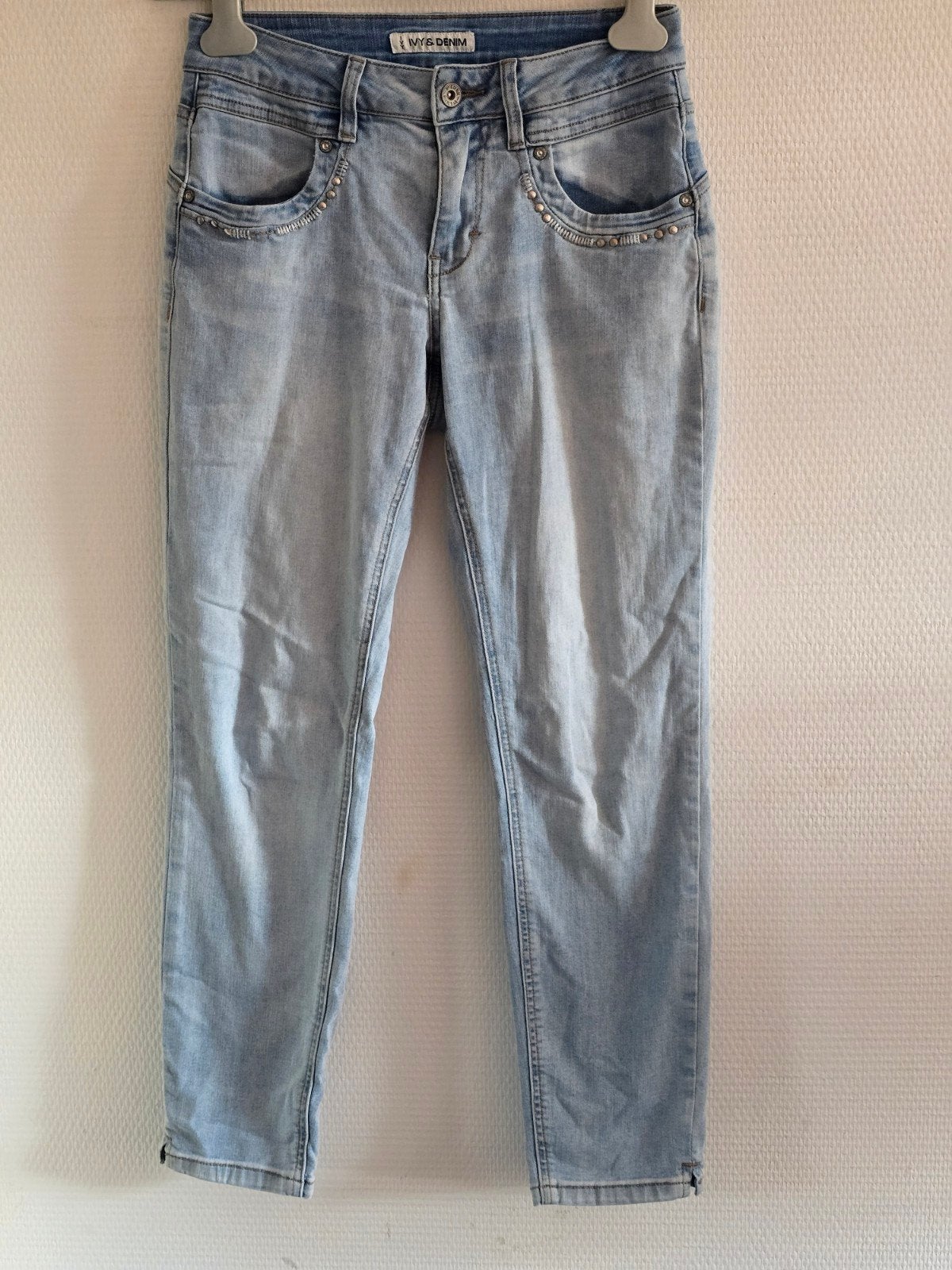 Red Button Dames Jeans - Lichtblauw - Maat 36, Kleding | Dames, Blauw, Ophalen of Verzenden, W28 - W29 (confectie 36), Gedragen