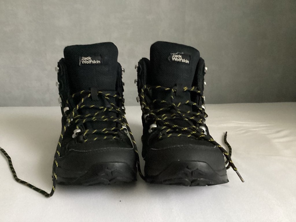 Heren wandelschoenen, Zwart, Ophalen of Verzenden, Jack Wolfskin, Gedragen
