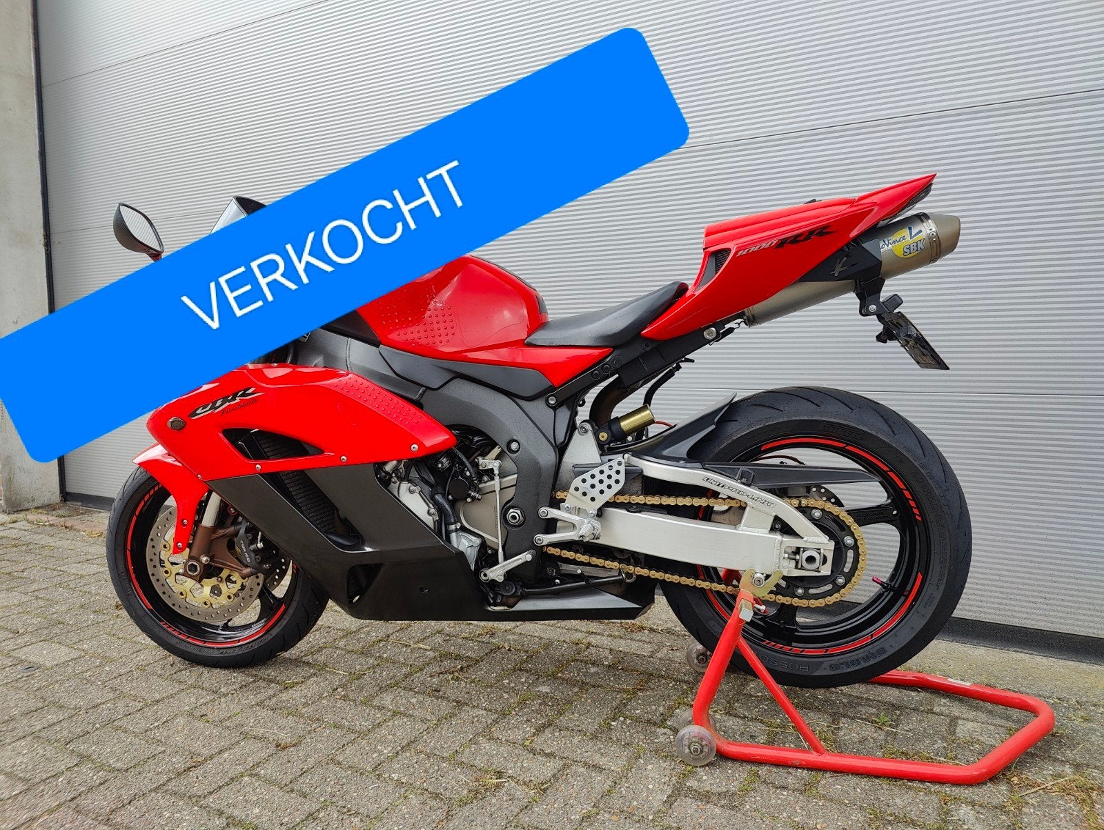 Honda CBR 1000 RR SC57 2005, Sportuitlaat, Occasion, 4 cilinders, Motorrijbewijs A