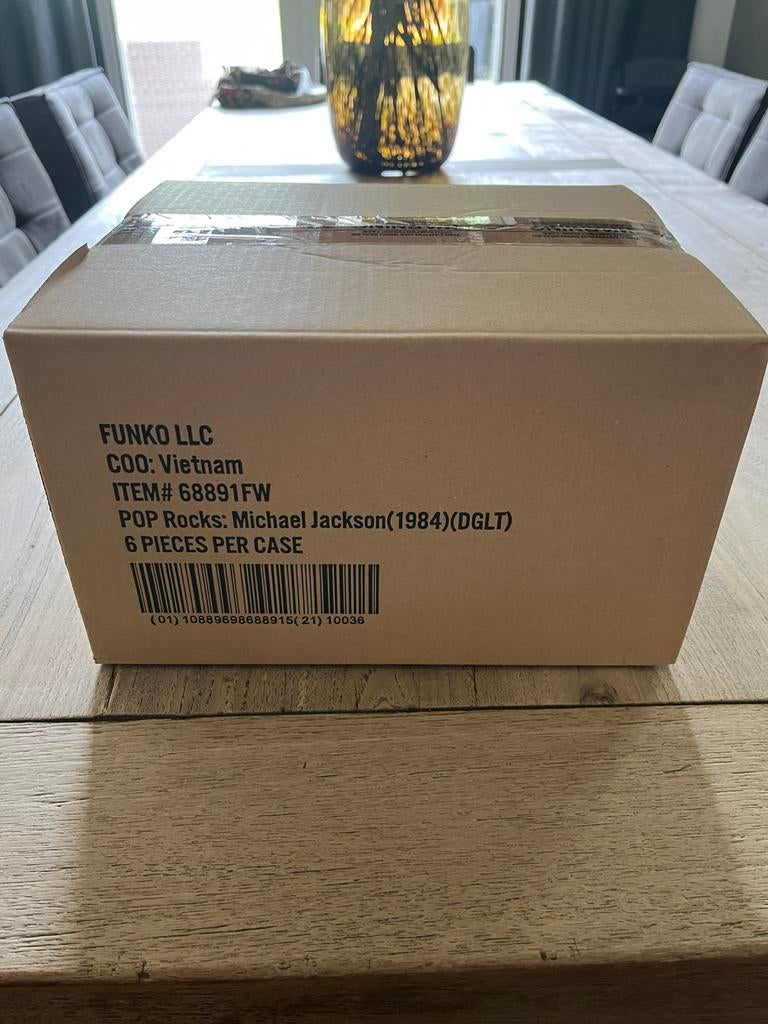 Case micheal jackson funko pop #352 diamond funko exclusive, Ophalen of Verzenden, Zo goed als nieuw
