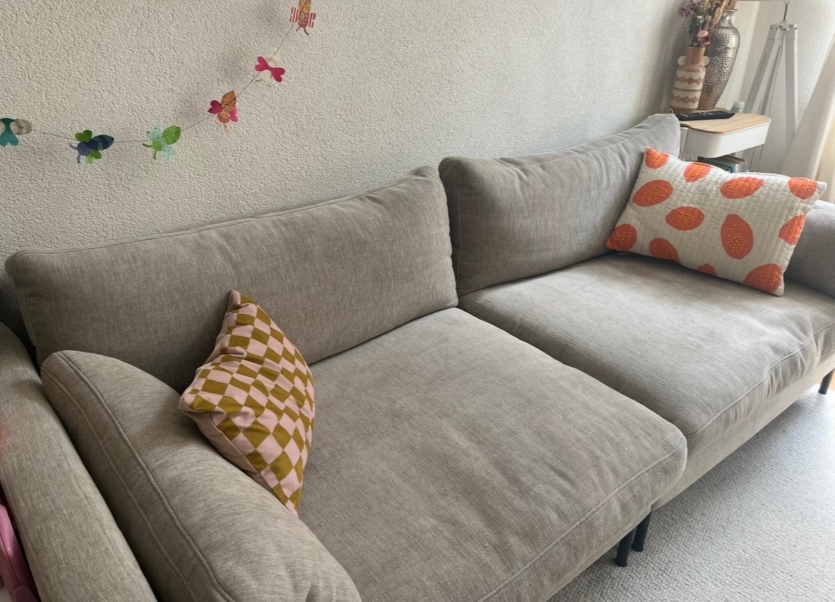 Zuiver 3-zitsbank Summer Latte - ophalen in Utrecht, Ophalen, Gebruikt, Driepersoons, 75 tot 100 cm