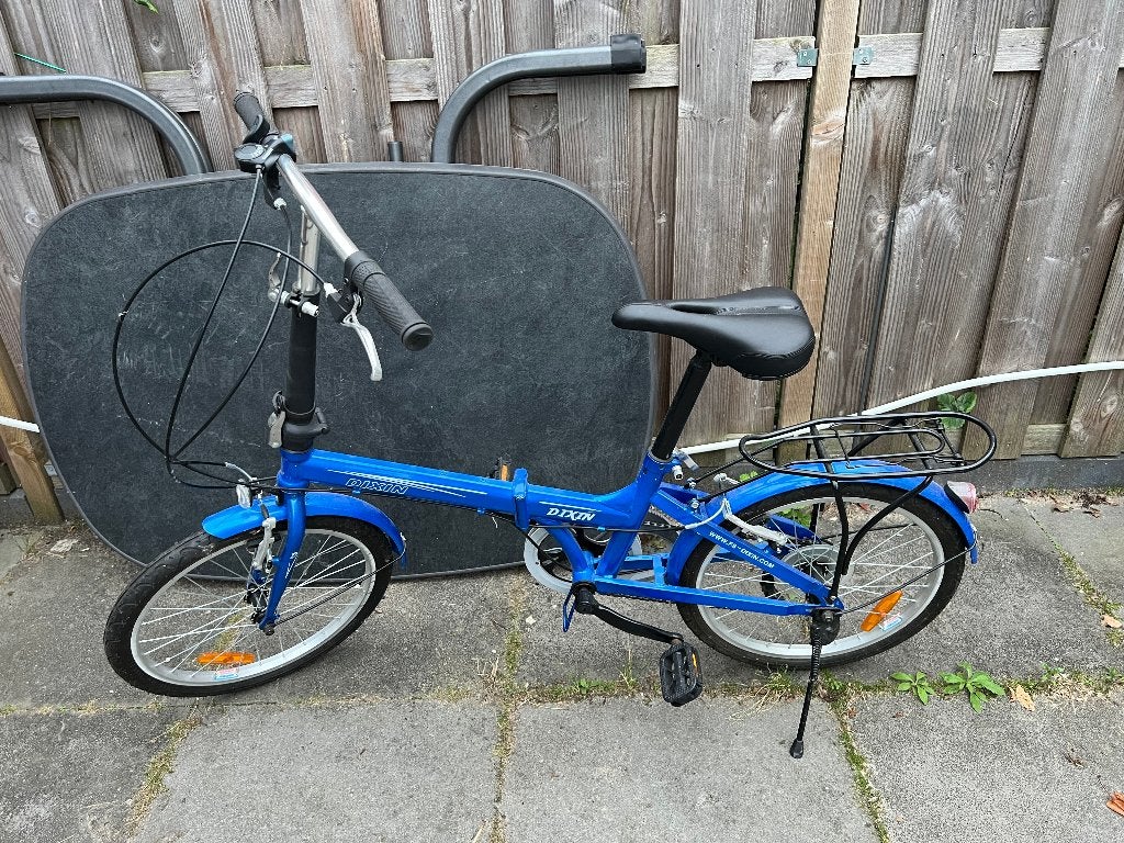 Vouwfiets zgan met 7 versnellingen, Ophalen, 20 inch of meer, Versnellingen, Zo goed als nieuw