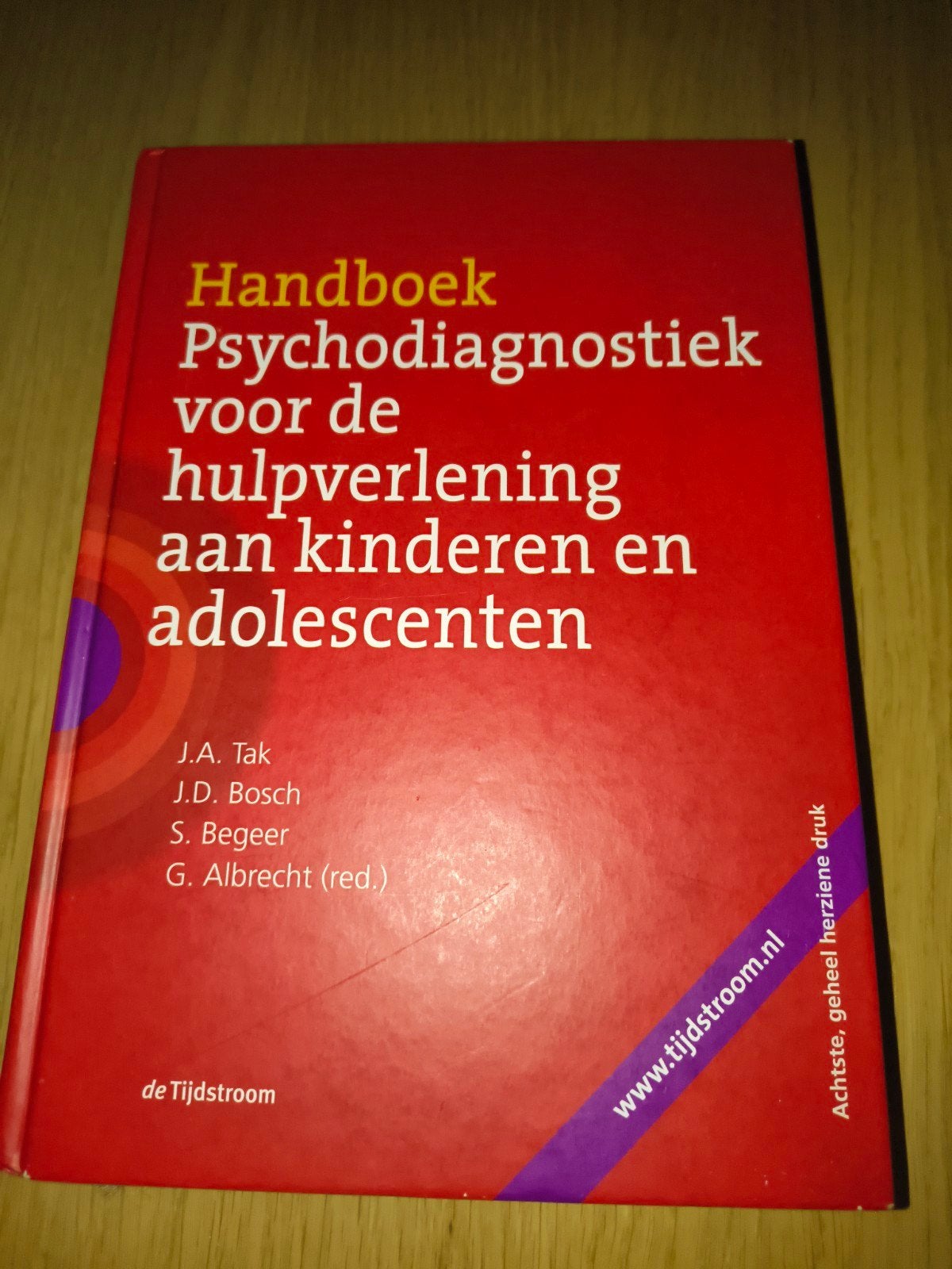 Handboek Psychodiagnostiek kinderen en adolescenten, Boeken, Studieboeken en Cursussen, J.A. Tak, J.D. Bosch, S. Begeer, G. Albrecht (red.)