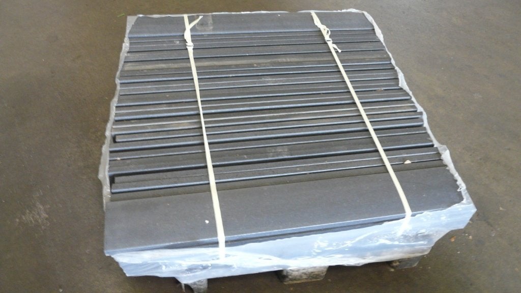 Hardsteen dorpel bol 1450 x 145 x 30 /17 mm, Ophalen, Nieuw