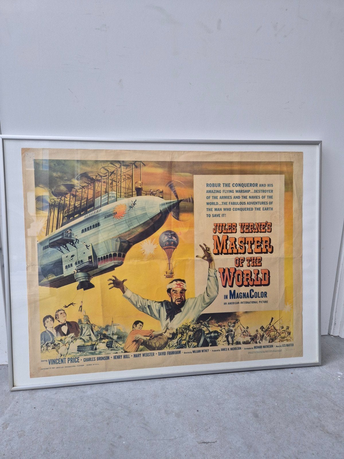 filmposter sciencefictionfilm 1969 vintage, Ophalen, 50 tot 75 cm, Foto of Poster, 50 – 75
