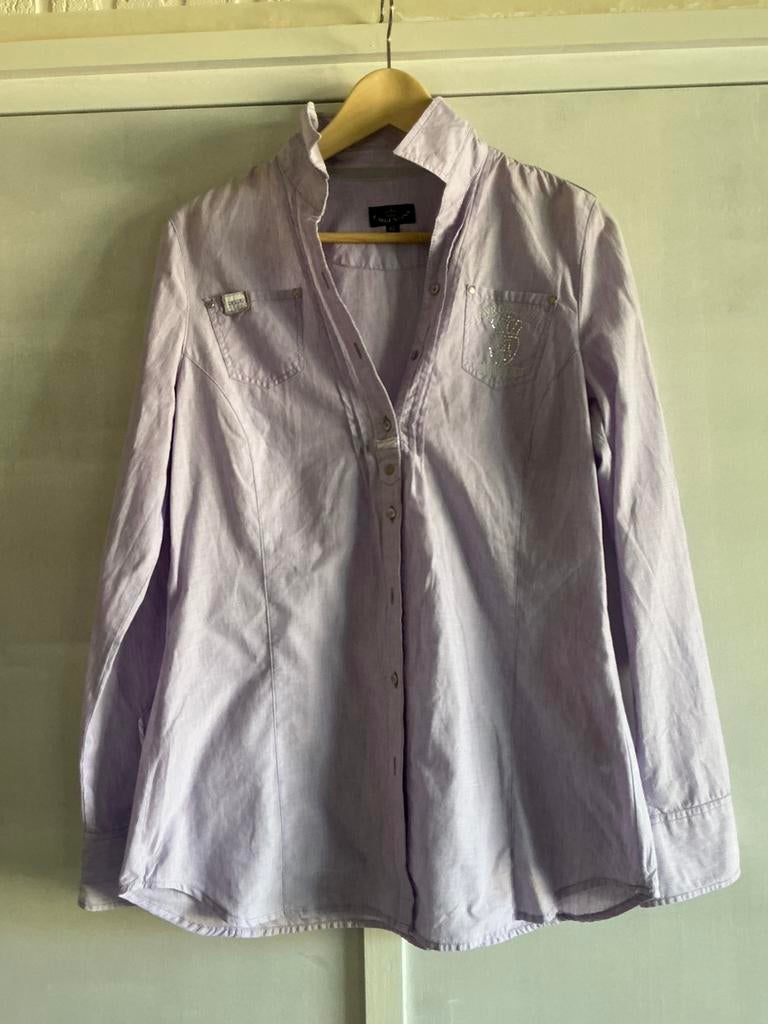 Damesbloes van L’Argentina in lila (maat 42), Kleding | Dames, Blouses en Tunieken, Ophalen of Verzenden, Zo goed als nieuw, Maat 42/44 (L)