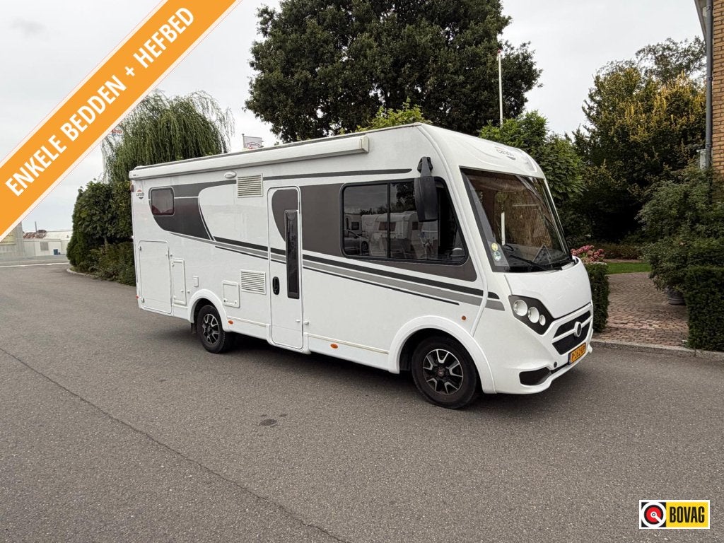 Carado Clever Plus Edition I338 enkele bedden/hefbed, Automaat, Ringverwarming, Luifel, Fiat