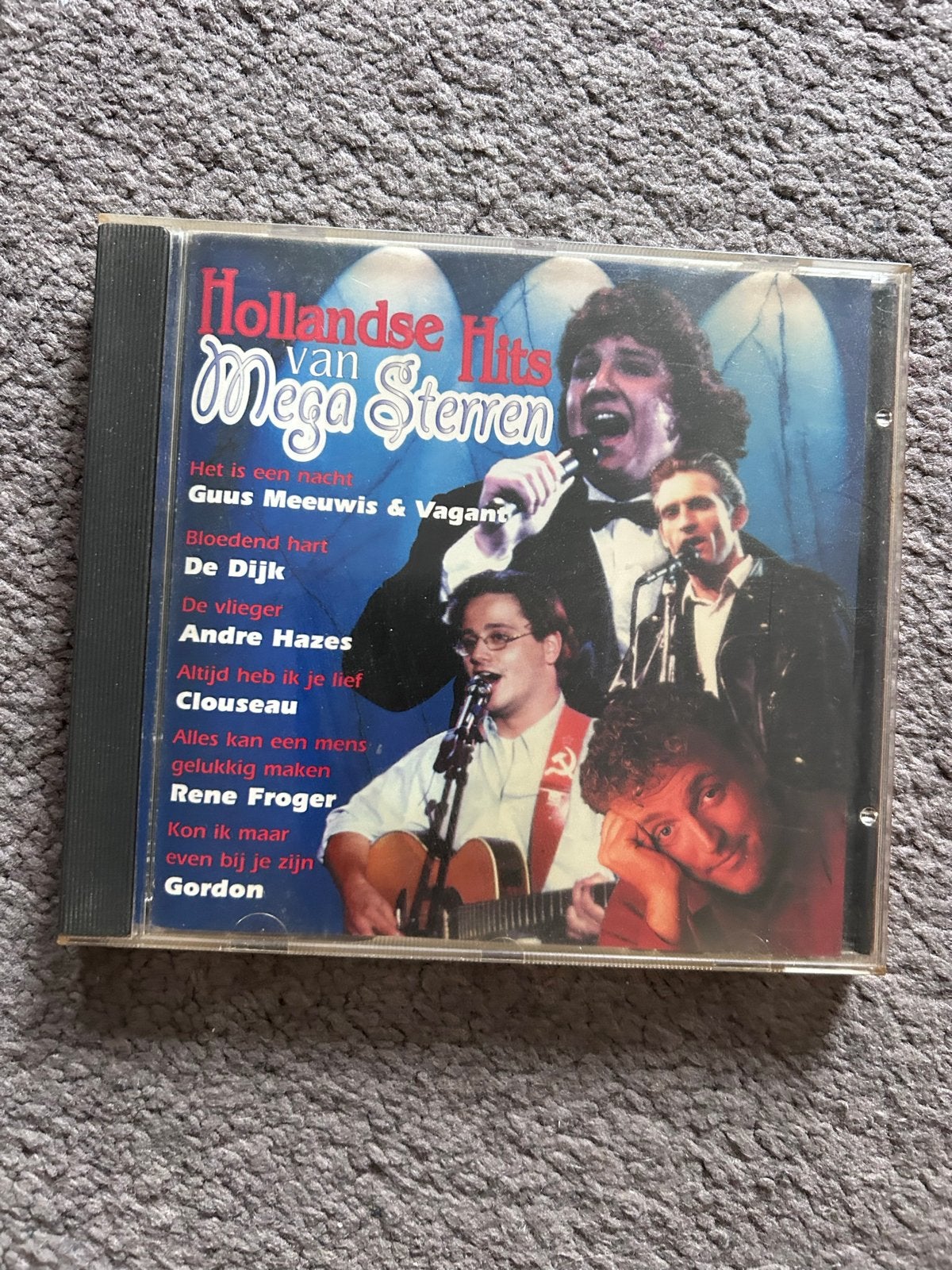 Hollandse Hits van Mega Sterren CD Guus Meeuwis, André Hazes, Ophalen of Verzenden, Zo goed als nieuw, Verzamelalbum, Pop