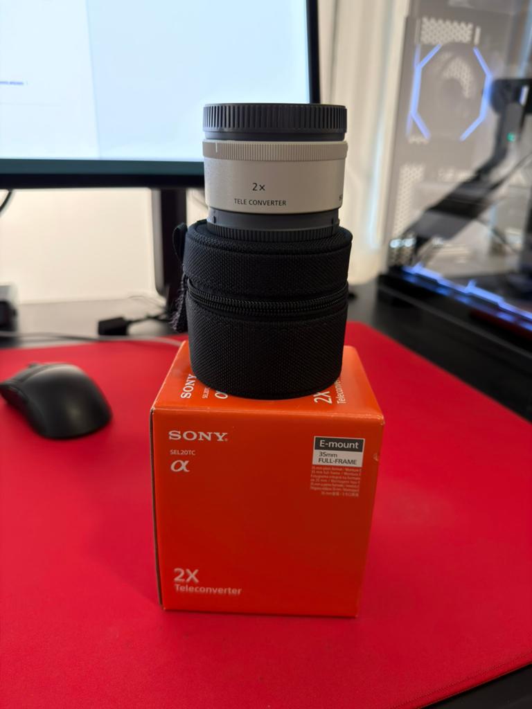 Sony FE 2.0x Teleconverter, Audio, Tv en Foto, Fotografie | Lenzen en Objectieven, Ophalen of Verzenden, Zo goed als nieuw, Telelens