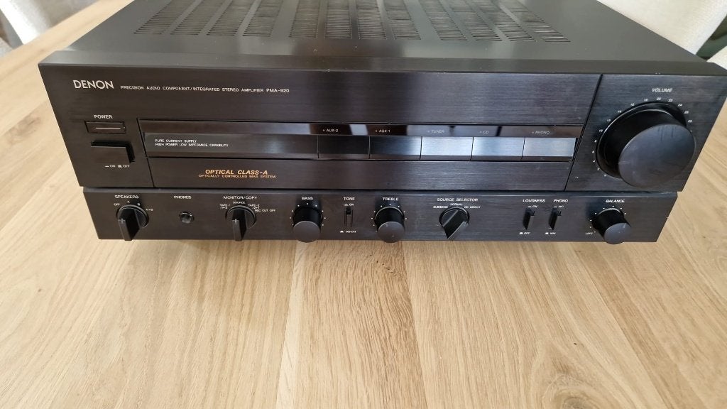 Denon PMA 920 versterker, Ophalen, Gebruikt, 120 watt of meer, Denon