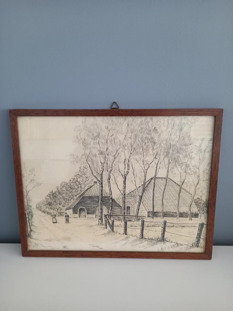Oud schilderij, Antiek en Kunst, Ophalen of Verzenden