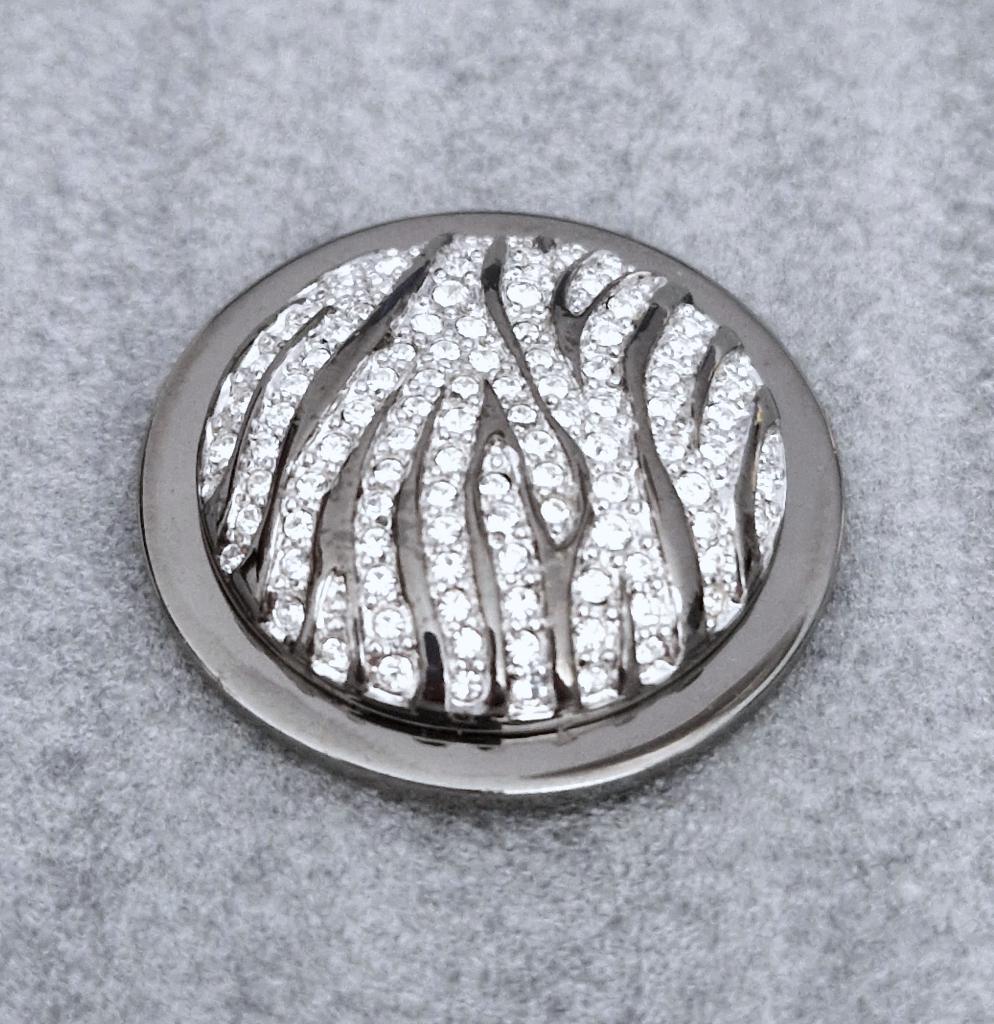 QUOINS munt past in Mi Moneda munthouder / pendant M, Ophalen, Overige materialen, Met edelsteen, Zo goed als nieuw