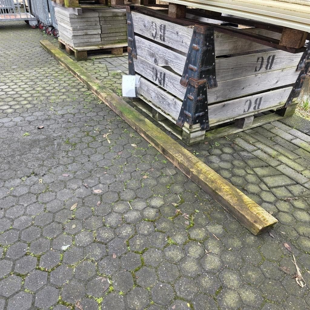 ZWARE LANGE HOUTEN BALK 430X12X7 CM, Ophalen, Gebruikt, 250 cm of meer, Balken