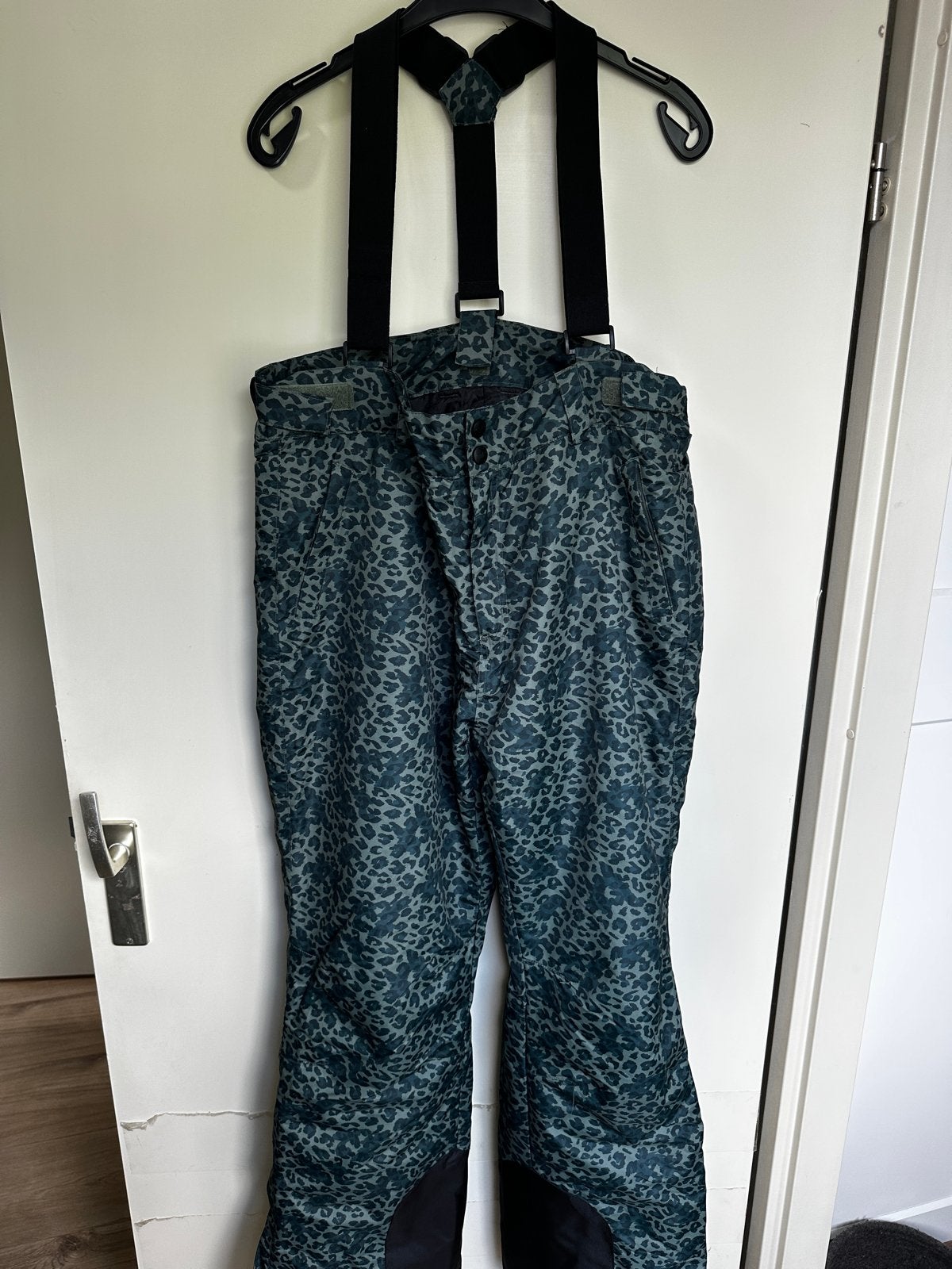 Mountain Peak skibroek met panterprint - Maat XXL, Ophalen of Verzenden, Zo goed als nieuw, Maat 46/48 (XL) of groter, Broek