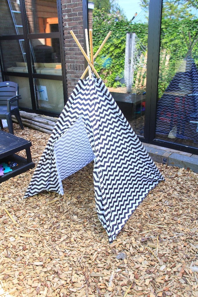stijlvolle bandits&angels tipi tent, Ophalen of Verzenden, Zo goed als nieuw, Hout