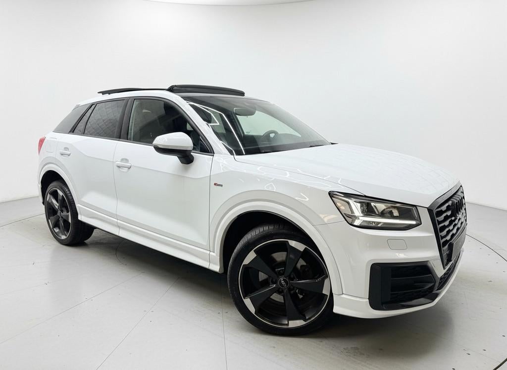 Audi Q2 1.4 TFSI CoD 3x S LINE PANO VIRTUAL ACC LEER KEYLESS, Gebruikt, 4 cilinders, 150 pk, Wit