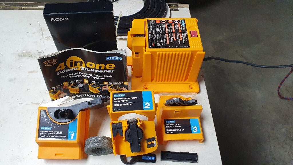 KLEINE LICHTE SLIJPSTEEN 4 FUNCTIES NIEUW, Doe-het-zelf en Verbouw, Ophalen of Verzenden, Nieuw, Minder dan 700 watt, Overige typen