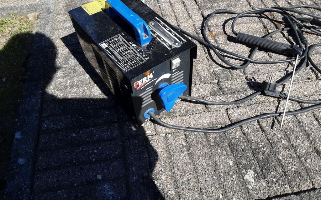 FERM Lasapparaat - Gebruikt maar in goede staat, Ophalen of Verzenden, Gebruikt, Minder dan 150 ampère, Elektroden