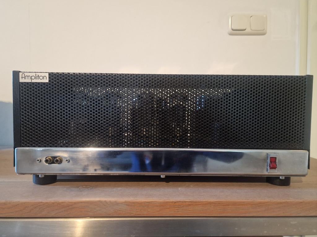 Ampliton TS 8000 buizenversterker - Zeldzaam & Geüpgraded, Audio, Tv en Foto, Buizenversterkers, Ophalen, Versterker