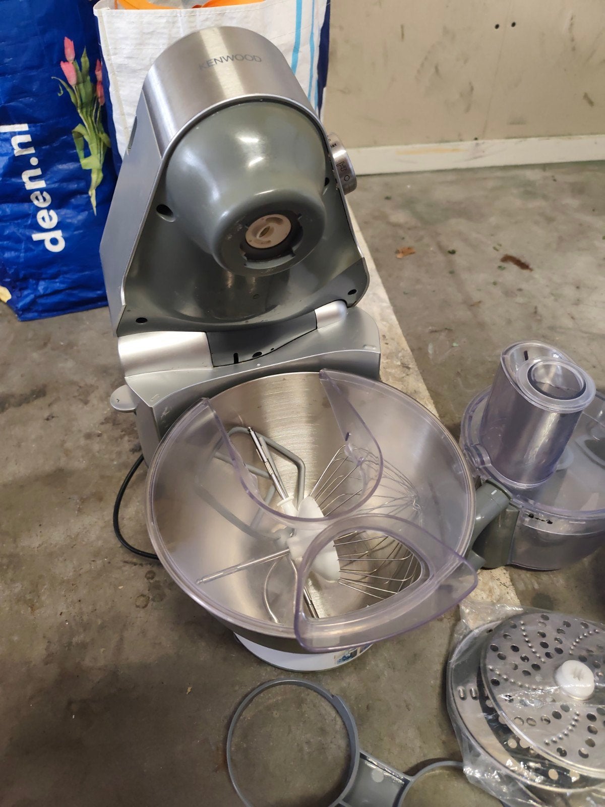 Kenwood KM280 Keukenmachine met diverse opzetstukken, Witgoed en Apparatuur, Ophalen of Verzenden