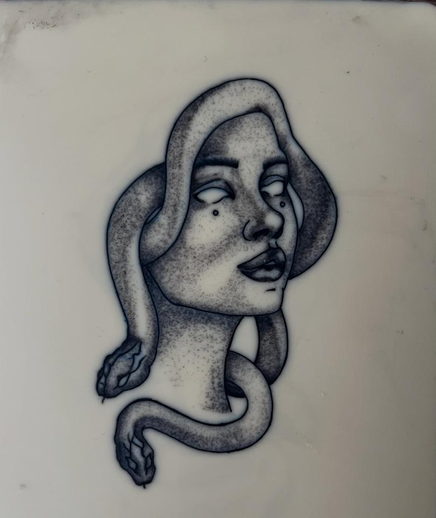 Beginnende tattoo artiest, Ophalen, Zo goed als nieuw, Foto of Kaart