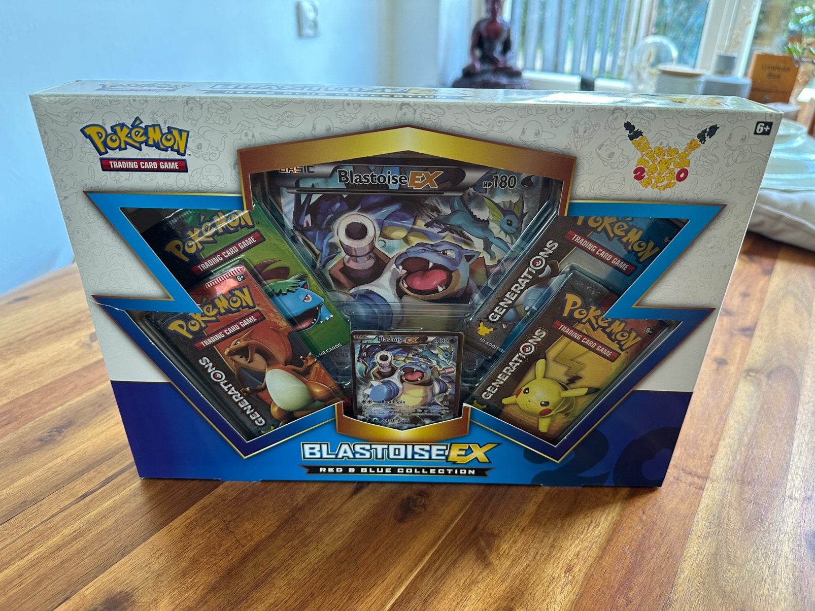 Pokémon Generations Blastoise EX Red & Blue collection box, Ophalen of Verzenden, Zo goed als nieuw