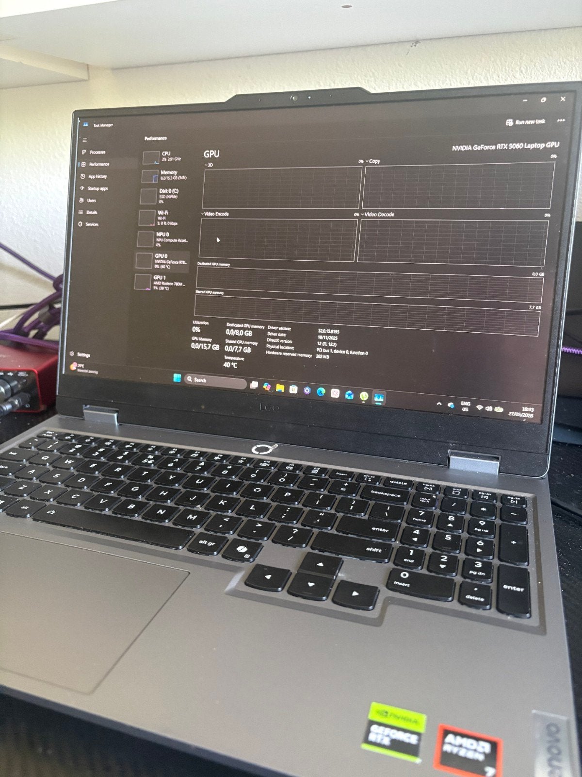 Lenovo loq GeForce rtx 5060 Ryzen 7  gaming laptop, Computers en Software, Ophalen of Verzenden, 15 inch, Gaming