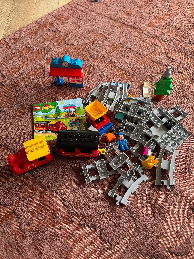 Duplo treinspoor 10874, Gebruikt, Ophalen of Verzenden, Compleet, Duplo