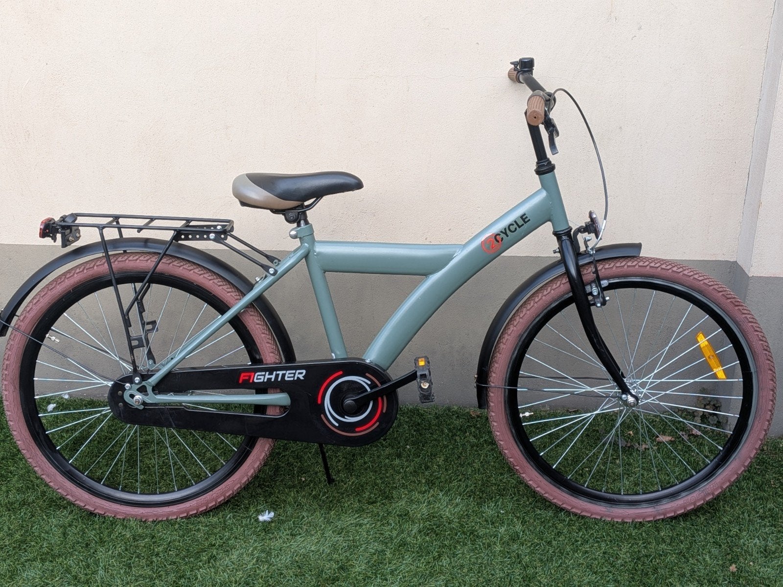 stoere 24 inch  jongens fiets zgan, Ophalen, Zo goed als nieuw, 24 inch