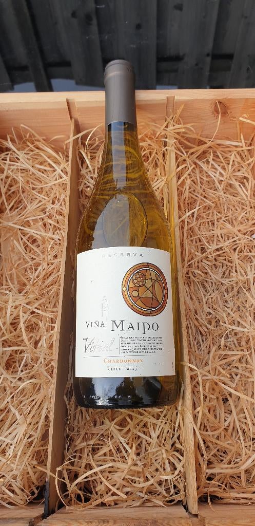VITRAL, VINA MAIPO 2013, CHARDONNAY, CHILE, Verzamelen, Wijnen, Nieuw, Witte wijn, Frankrijk, Vol, Ophalen of Verzenden