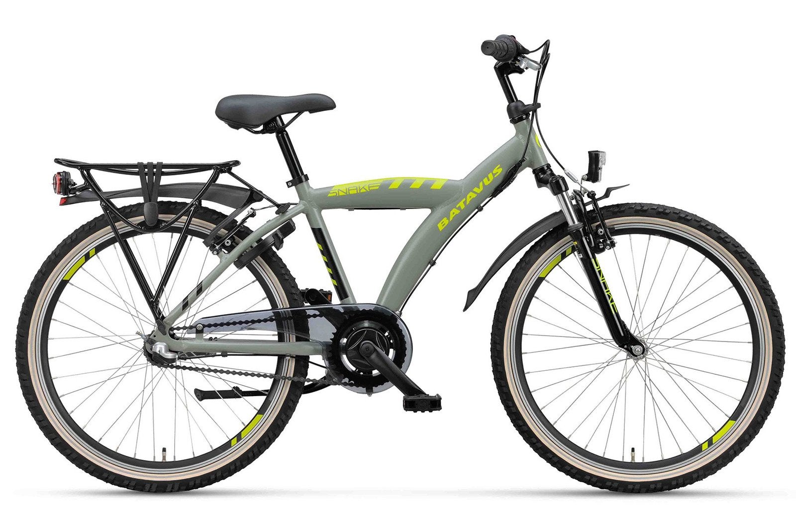Batavus Snake Kinderfiets  24 inch, Ophalen, Gebruikt, Velgrem, 20 inch of meer
