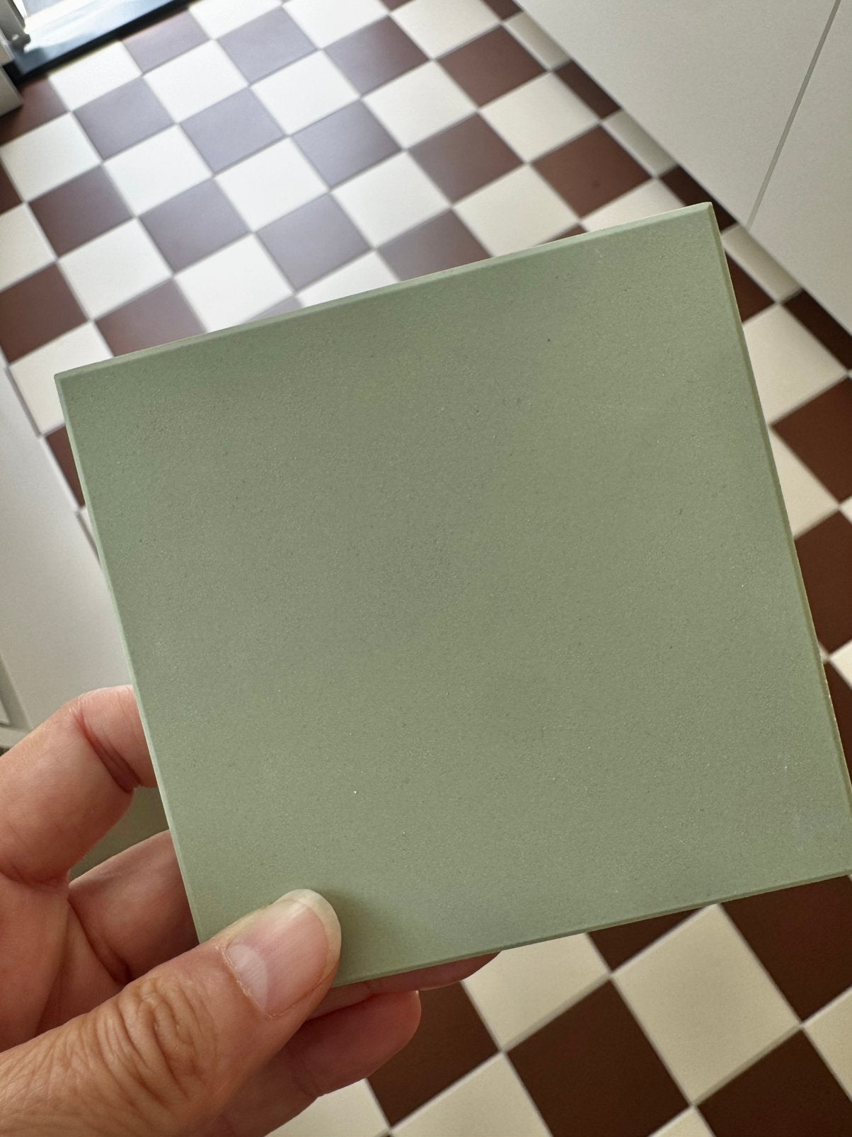 Winckelmans 10x10 squares Pistache, 3 doosjes, Doe-het-zelf en Verbouw, Tegels, Ophalen, Minder dan 20 cm, Minder dan 5 m², Wandtegels