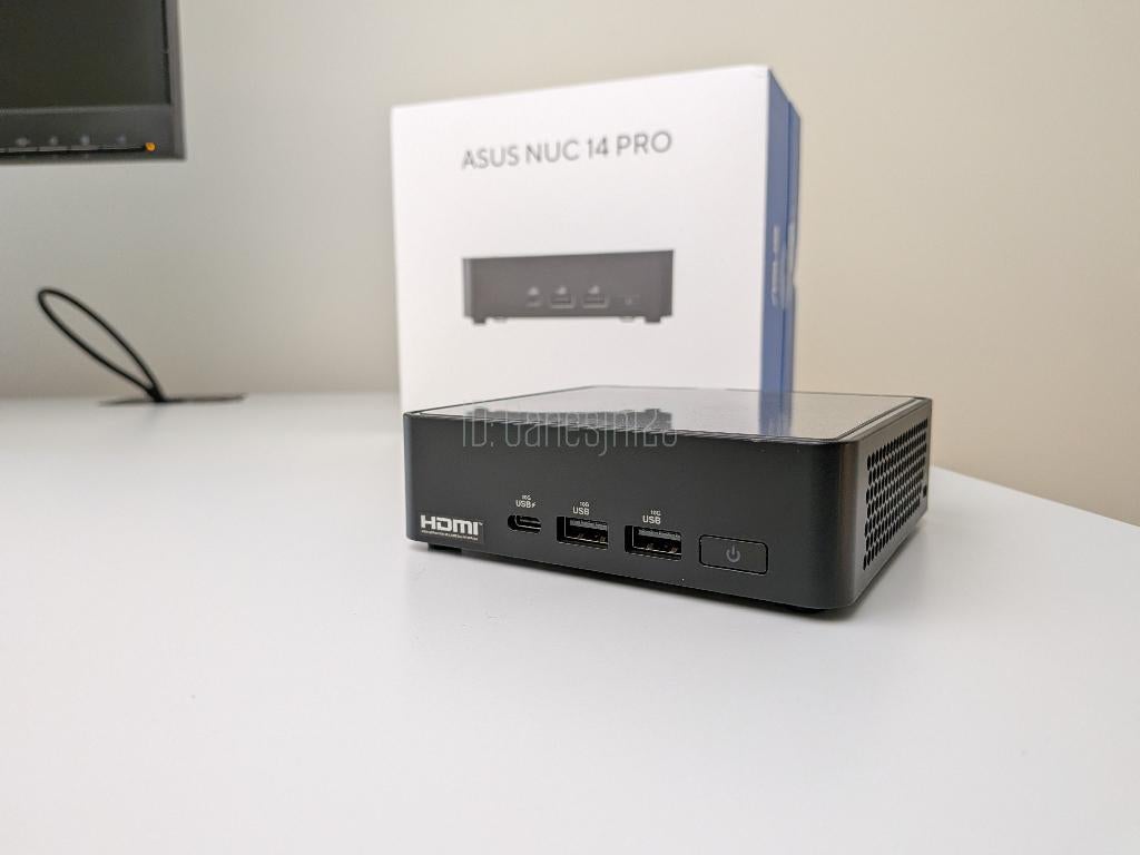 ASUS NUC 14 Pro (Core Ultra 7 155H, 32GB DDR5, 500GB NVMe), Computers en Software, Desktop Pc's, Zo goed als nieuw, 4 Ghz of meer
