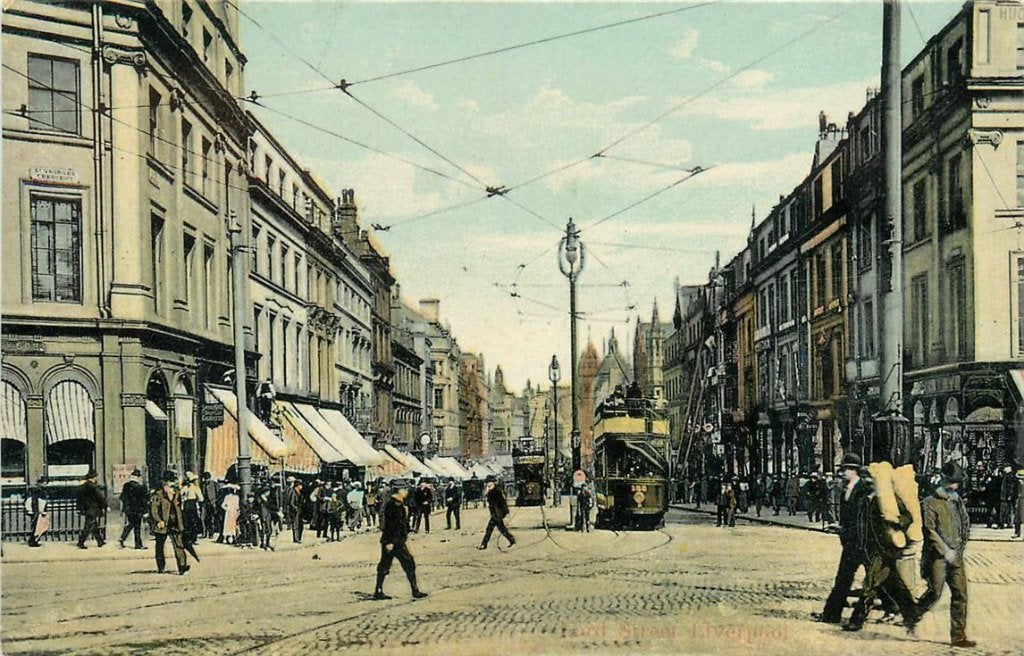 379-059-011 Liverpool, Verzenden, Voor 1920, Engeland