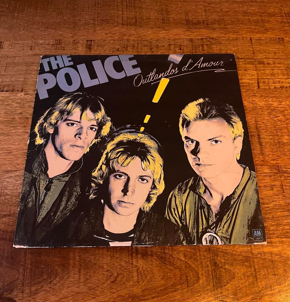 LP The Police - Outlandos D'amour (Originele Persing), Gebruikt, Originele persing, Ophalen of Verzenden, 1970 - 1979