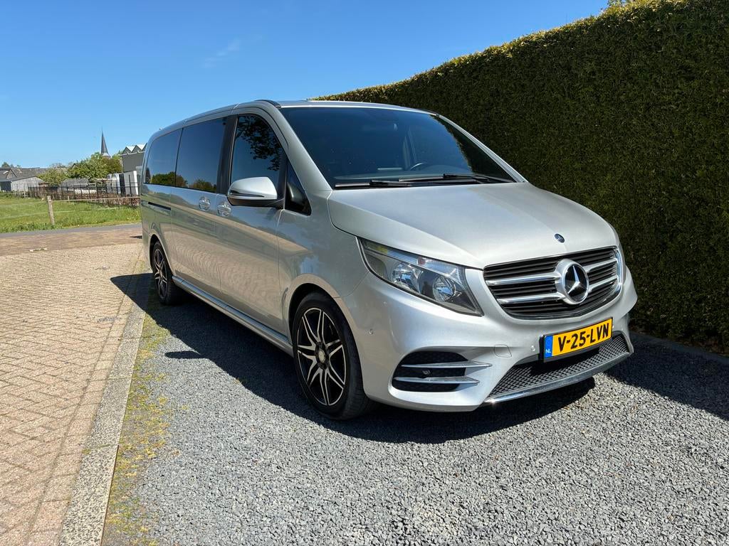 Mercedes-benz v-250d dubbele cabine brabus leder AMG, Auto's, Automaat, Achterwielaandrijving, 2500 kg, Bedrijf