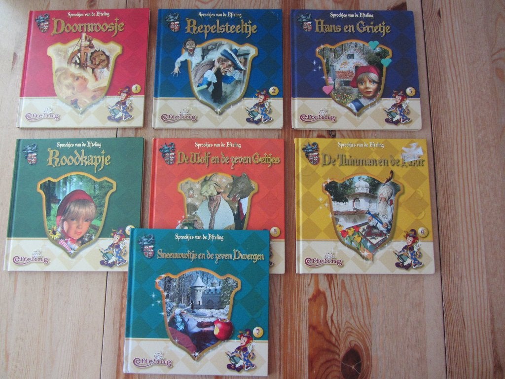 Efteling sprookjesboeken, Boeken, 5 of 6 jaar, Jongen of Meisje, Ophalen of Verzenden, Zo goed als nieuw