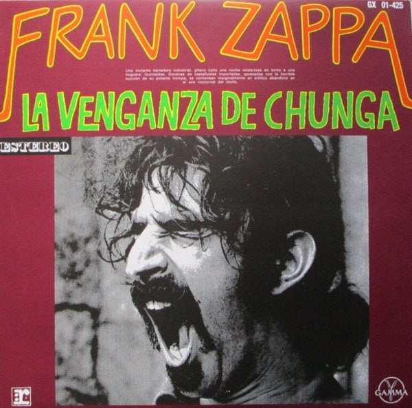 Frank Zappa - La Venganza de Chunga, Beschermende buitenhoes, LP, Ophalen of Verzenden, 12 inch