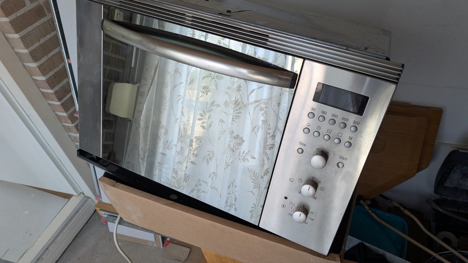 combimagnetron inbouw bosch, Ophalen of Verzenden, Gebruikt, Oven, Inbouw