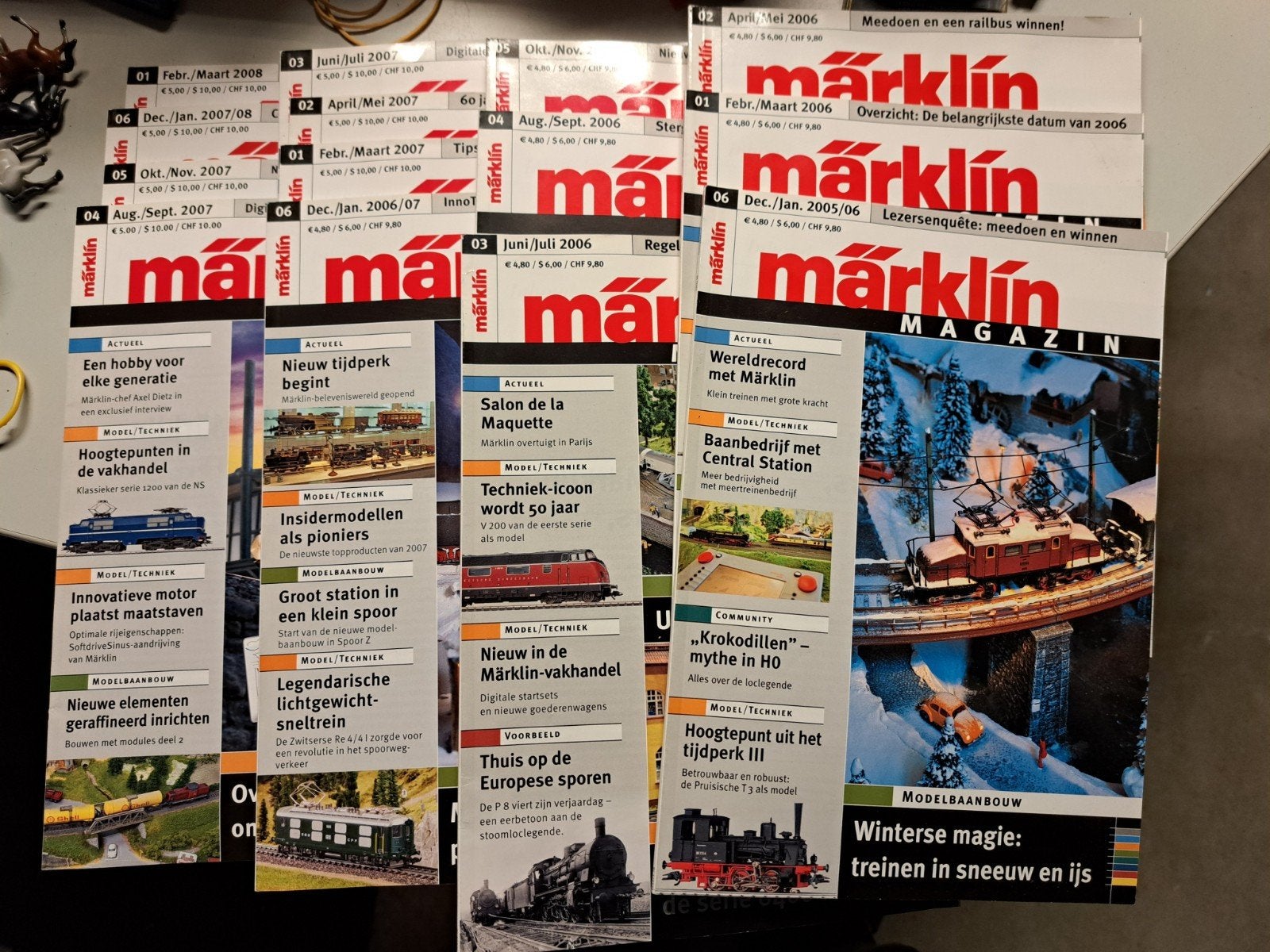 Div marklin magazine, Wisselstroom, Zo goed als nieuw, Märklin, Boek, Tijdschrift of Catalogus