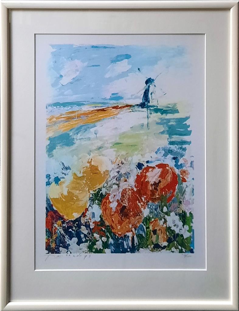 Hollands Landschap 34/100 - Kunstenaar: Frank Gude, Ophalen