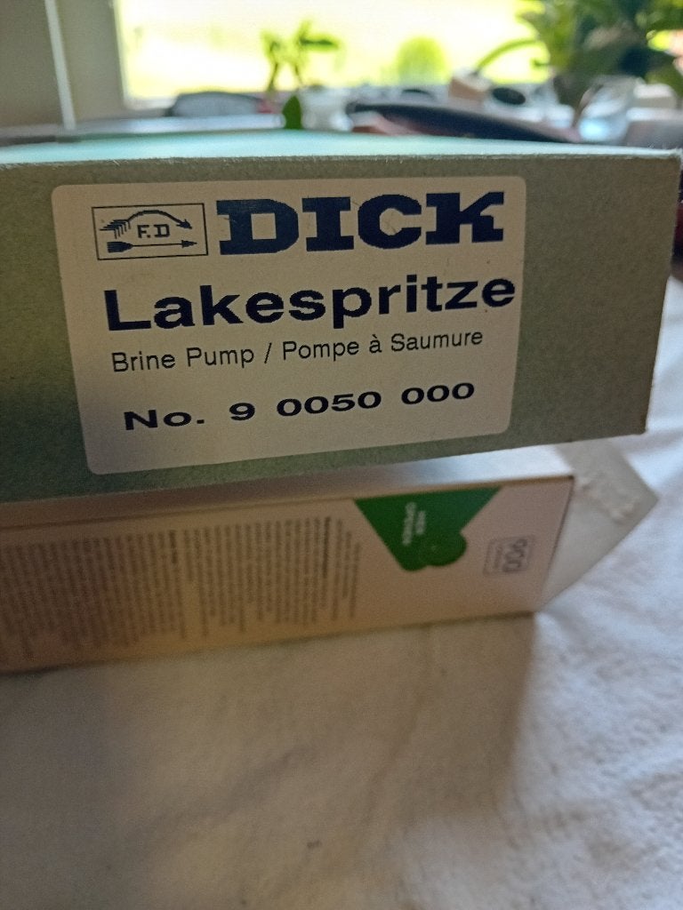 Injectiespuit voor vlees, Overige typen, Nieuw, Ophalen of Verzenden, Zwart