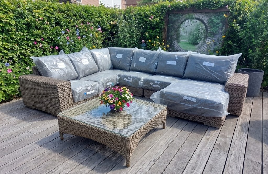 4SO Nieuw! 4 Seasons Outdoor Kingston, Ophalen, Bank, Nieuw, 8 zitplaatsen
